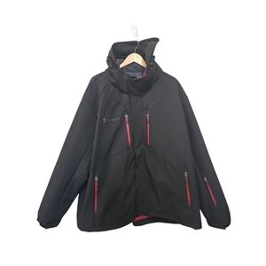 Free Country 3N1 Systems Black Mens Zipup Jacket NWT 4XXL